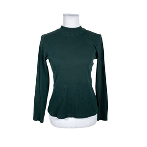 Unisex Aarrelabel - Trikotaažist pluus, suurus 38 - Roheline (1)