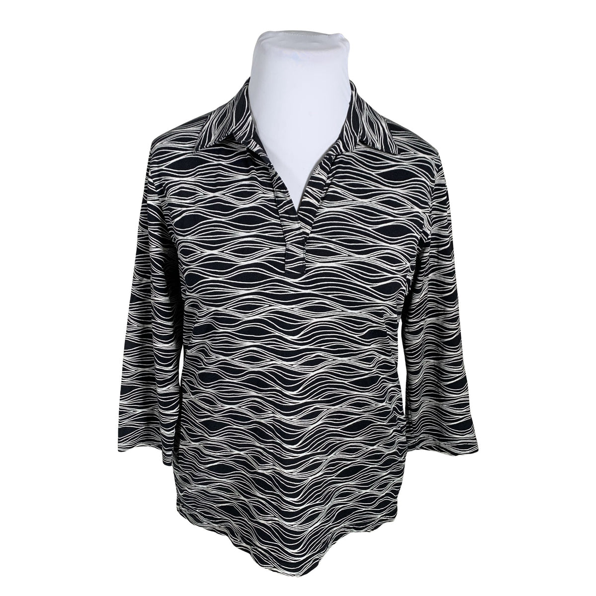 Unisex Nanso - Trikotaažist pluus, suurus 42 - Must (1)