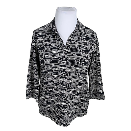 Unisex Nanso - Trikotaažist pluus, suurus 42 - Must ()