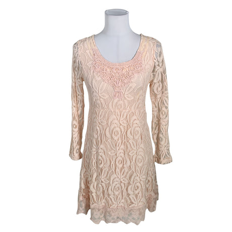 Unisex Cream - Mitteveniv kleit, suurus 36 - Heleroosa ()