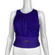 Unisex Versace Collection - Trikotaažist topp, suurus 36 - Lilla ()