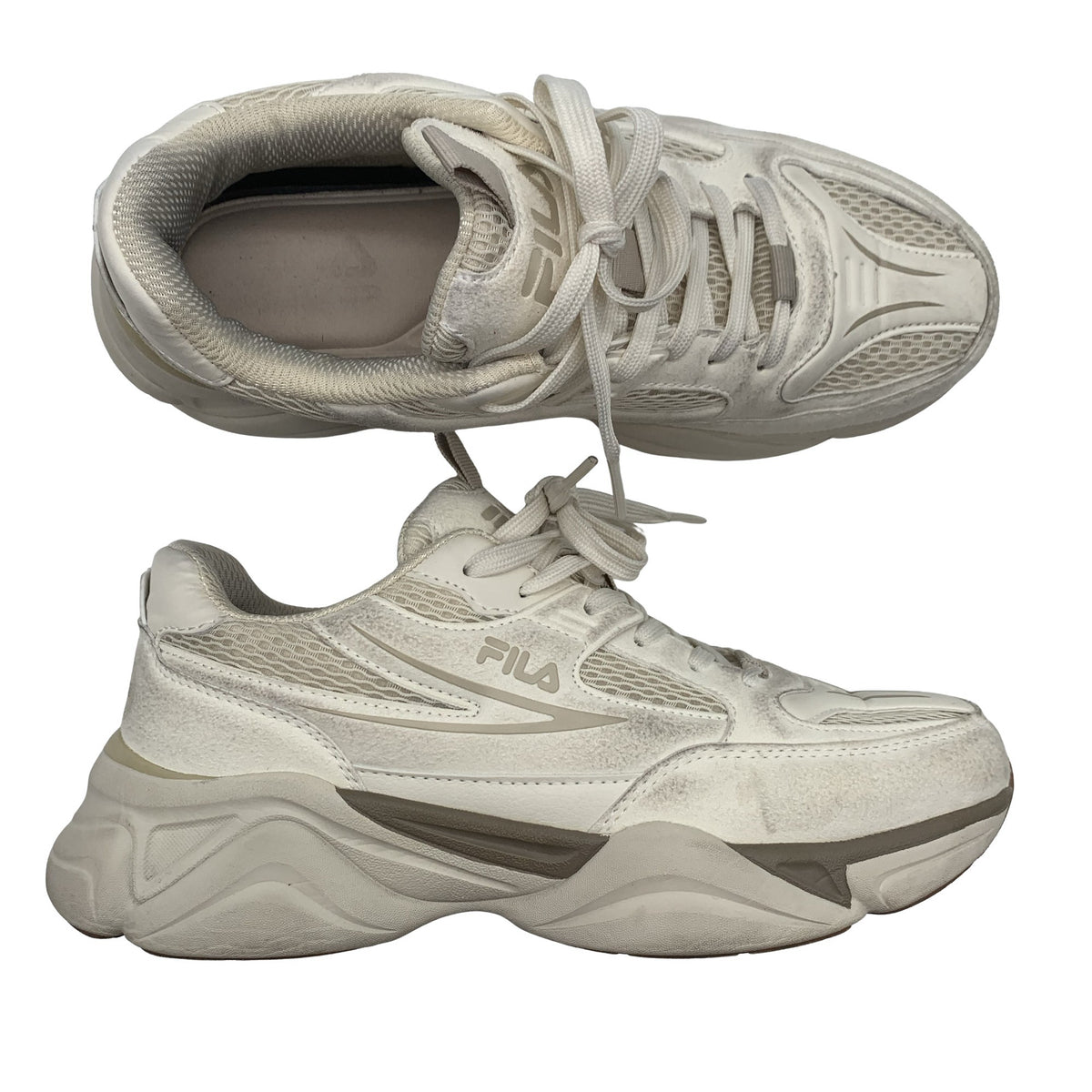 Unisex Fila - Tossud, suurus 40 - Looduslik valge (1)