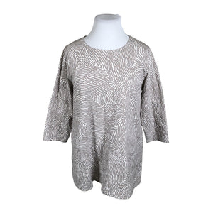 Unisex Nanso - Trikotaažist tuunika, suurus 44 - Valge (1)