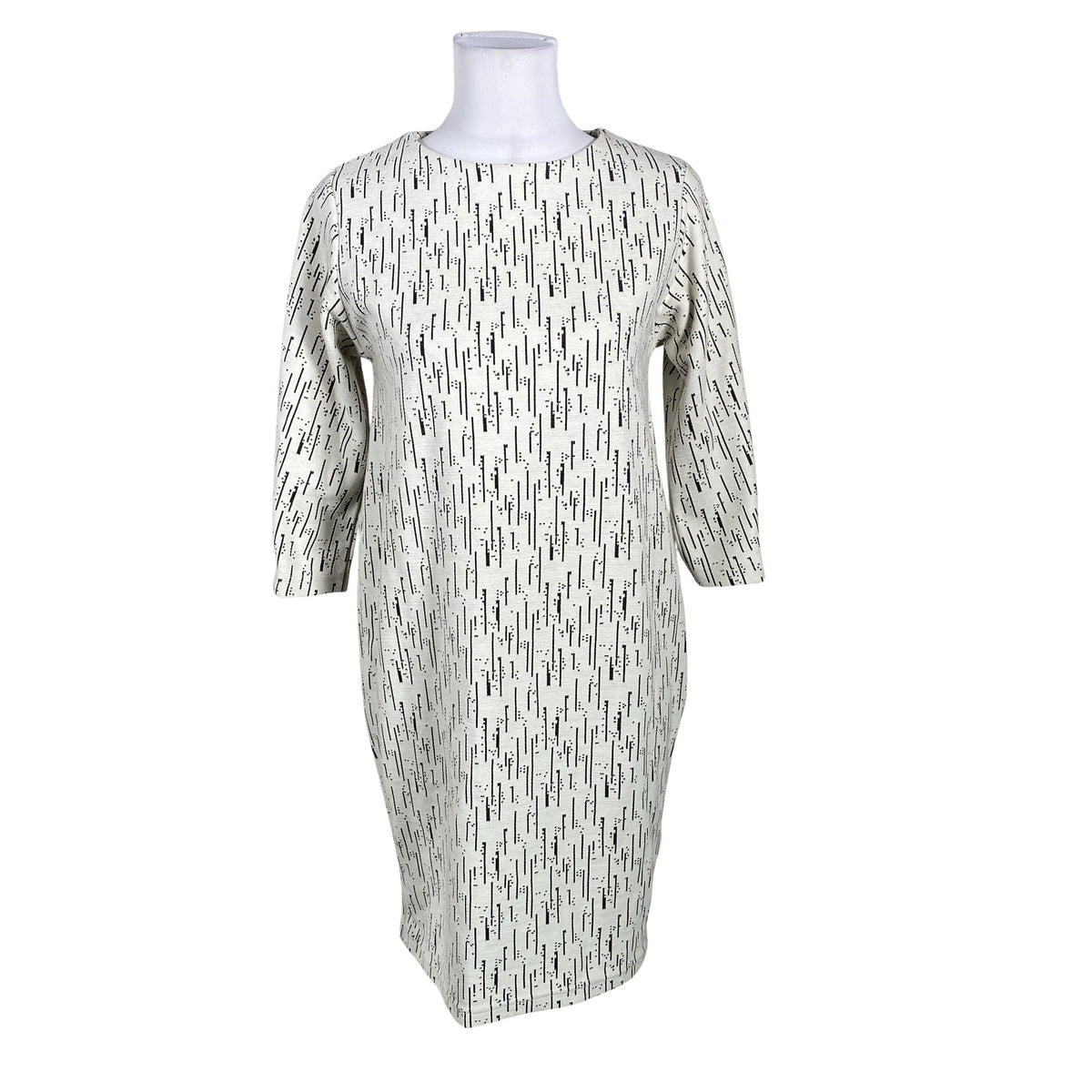 Unisex Aarrelabel - Trikotaažist kleit, suurus 36 - Looduslik valge (1)