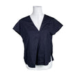 Unisex Filippa K. - Lühikeste käistega pluus, suurus 34 - Must ()
