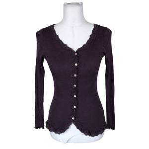Unisex Rosemunde - Trikotaažist pluus, suurus 36 - Roheline (1)