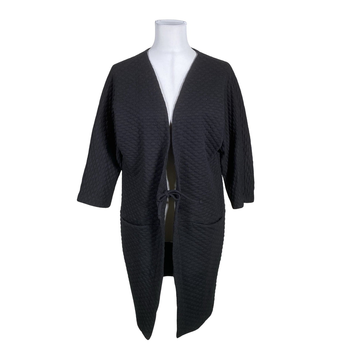 Unisex Aarrelabel - Kardigan, suurus 34 - Must (1)