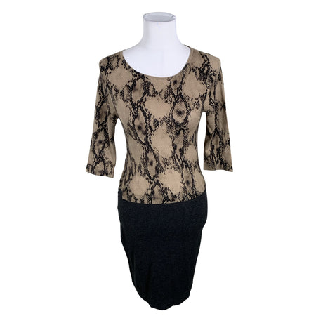 Unisex Luisa Cerano - Kootud kleit, suurus 34 - Pruun ()