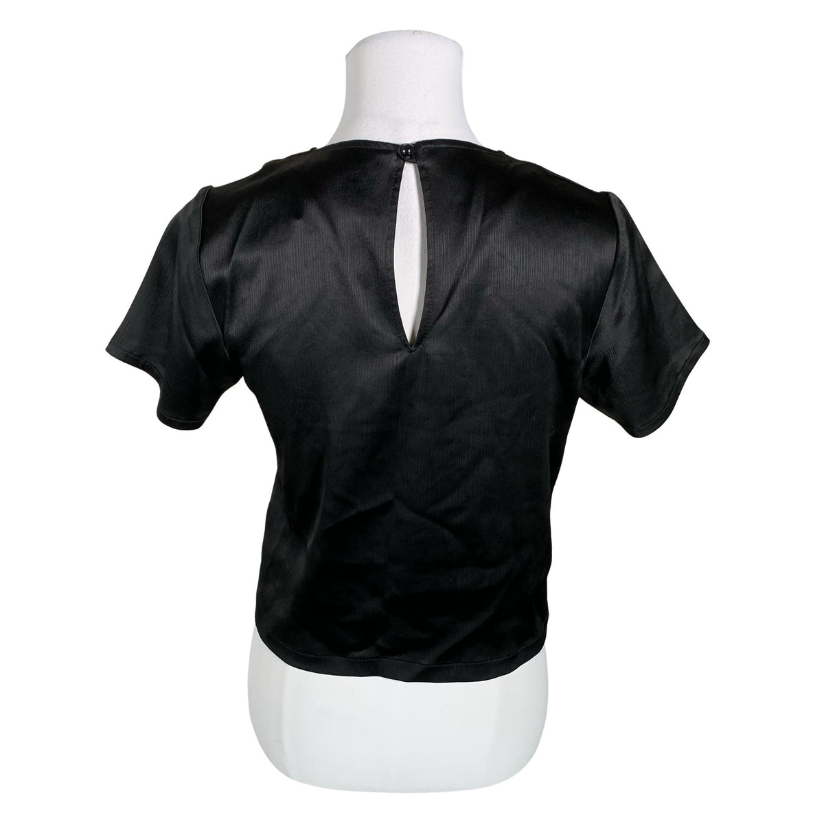 Unisex Uhana Design - Lühikeste käistega pluus, suurus 34 - Must (2)