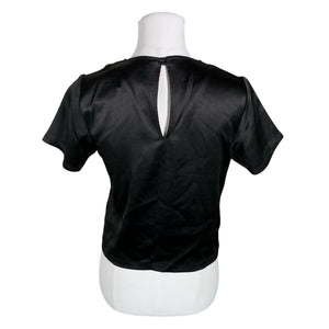 Unisex Uhana Design - Lühikeste käistega pluus, suurus 34 - Must (2)