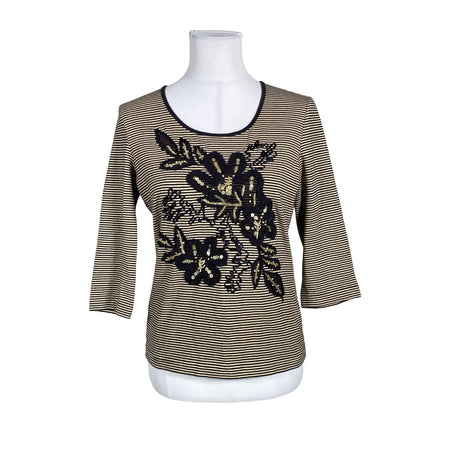 Unisex Taifun - Trikotaažist pluus, suurus 38 - Beige ()