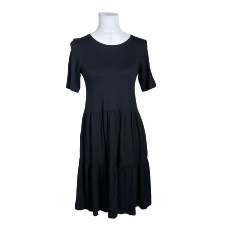 Unisex Nanso - Trikotaažist kleit, suurus 34 - Must ()