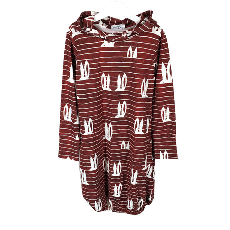 Unisex Taimi - Trikotaažist kleit, suurus 128 - 134 - Pruun ()