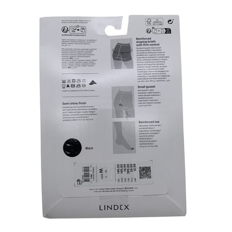 Unisex Lindex - Sukkpüksid, õhukesed, suurus 38 - Must (2)
