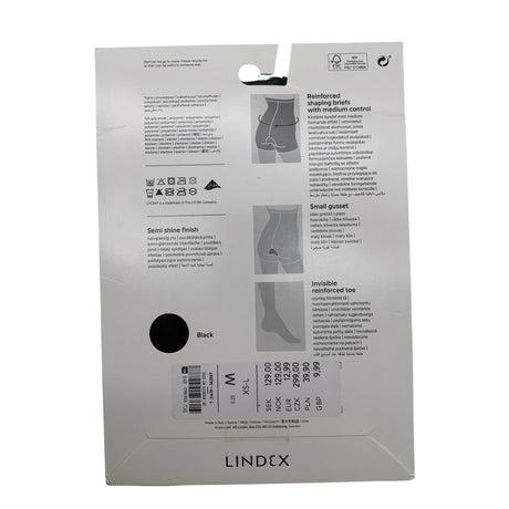 Unisex Lindex - Sukkpüksid, õhukesed, suurus 38 - Must (2)