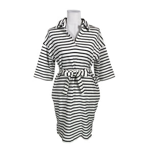 Unisex Gauhar - Trikotaažist kleit, suurus 34 - Must (1)