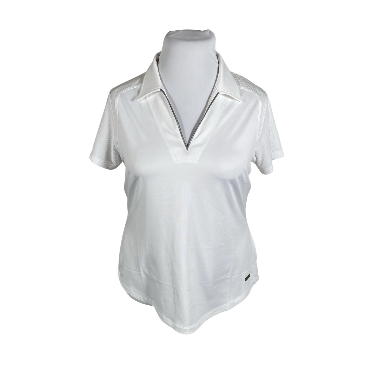 Unisex Cutter & Buck - Spordisärk, lühikesed käised, suurus 42 - Valge (1)