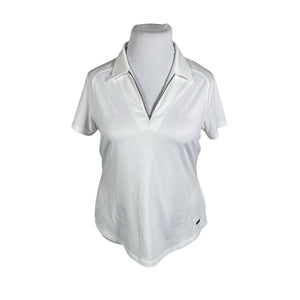 Unisex Cutter & Buck - Spordisärk, lühikesed käised, suurus 42 - Valge (1)