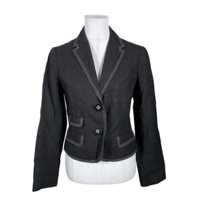 Unisex Bandolera - Jakk, suurus 40 - Must (1)