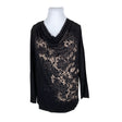 Unisex Samoon - Trikotaažist pluus, suurus 46 - Must ()