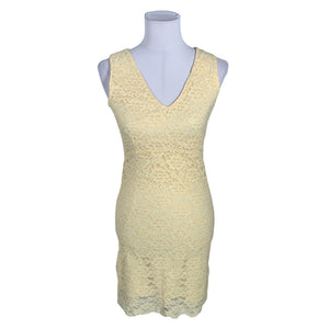 Unisex Fransa - Mitteveniv kleit, suurus 36 - Kollane (1)