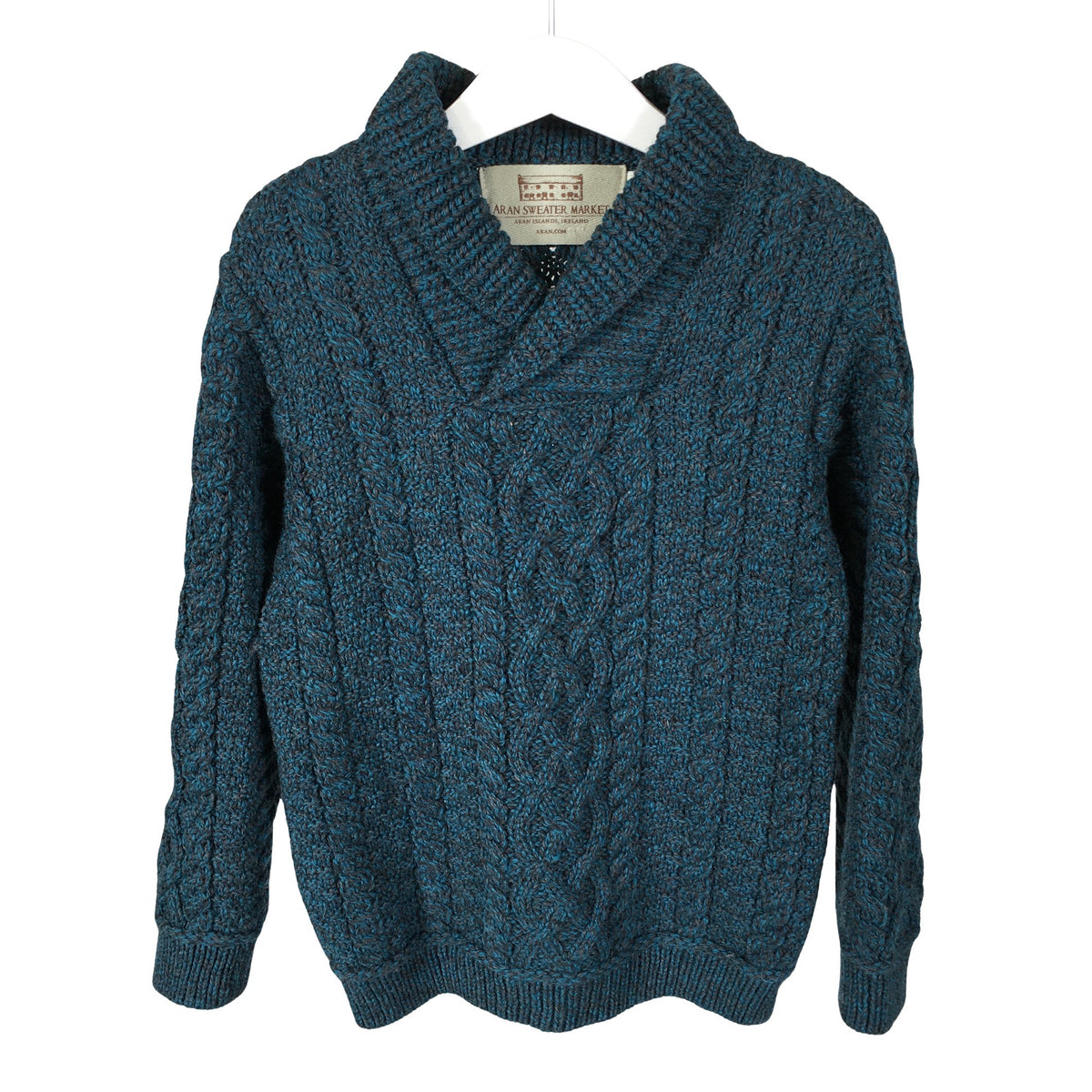 Unisex Aran Sweater Market - Kampsun, suurus 116 - 122 - Sinine (1)