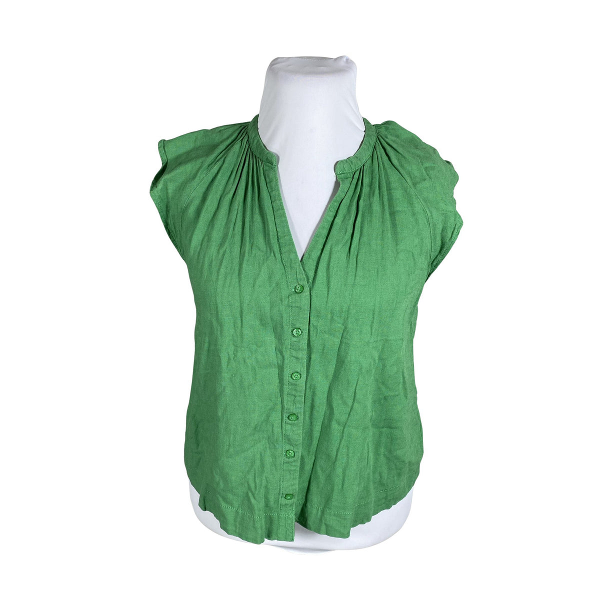 Unisex Next - Lühikeste käistega pluus, suurus 44 - Roheline (1)