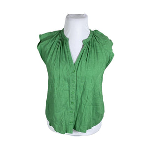Unisex Next - Lühikeste käistega pluus, suurus 44 - Roheline (1)