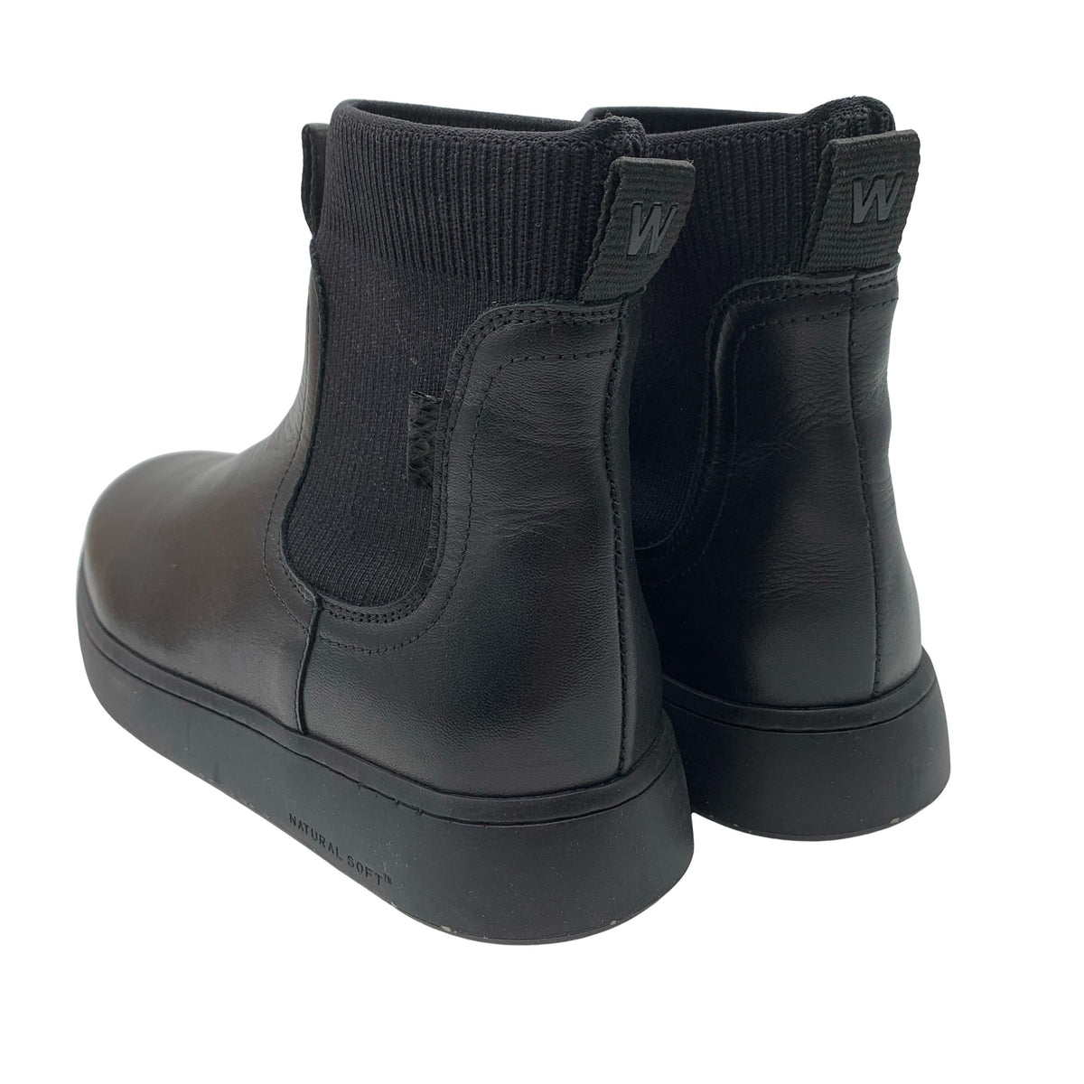 Unisex Woden - Poolsaapad, suurus 38 - Must (3)