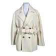 Unisex Filippa K. - Villane mantel, suurus 38 - Looduslik valge ()