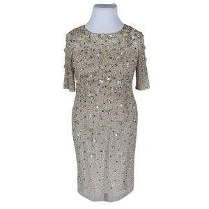 Unisex Adrianna Papell - Pidulik kleit, suurus 42 - Beige (1)