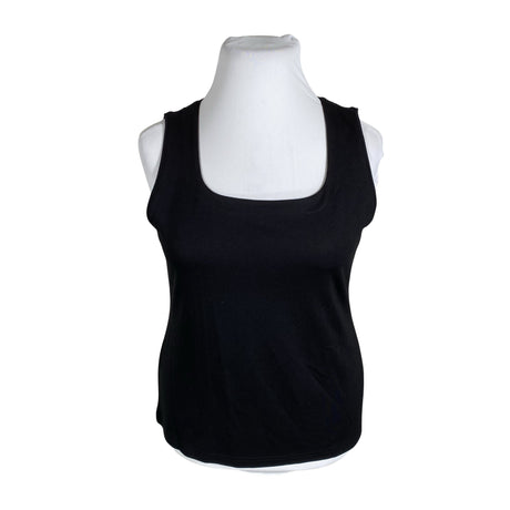 Unisex Nanso - Trikotaažist topp, suurus 44 - Must ()