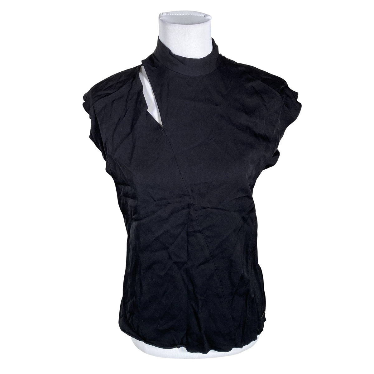 Unisex Calvin Klein - Lühikeste käistega pluus, suurus 40 - Must (1)