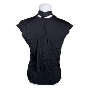 Unisex Calvin Klein - Lühikeste käistega pluus, suurus 40 - Must (2)