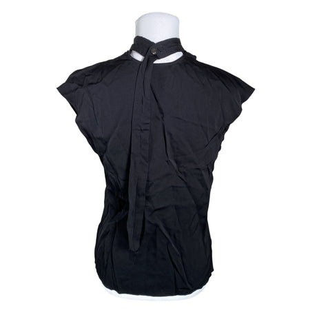 Unisex Calvin Klein - Lühikeste käistega pluus, suurus 40 - Must (2)
