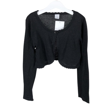 Unisex Lindex - Kardigan, suurus 134 - 140 - Must ()