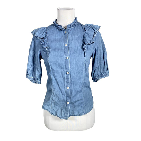 Unisex Holly & Whyte by Lindex - Pluus, suurus 36 - Helesinine ()