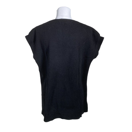 Unisex Andiata - Kootud vest, suurus 36 - Must (2)