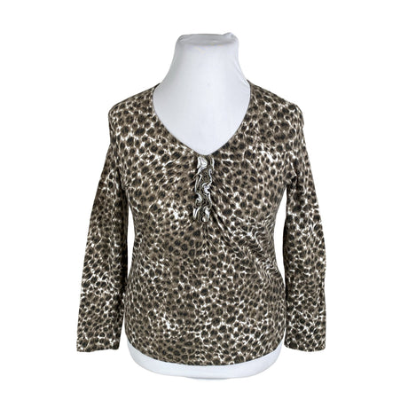 Unisex Betty Barclay - Trikotaažist pluus, suurus 42 - Pruun ()