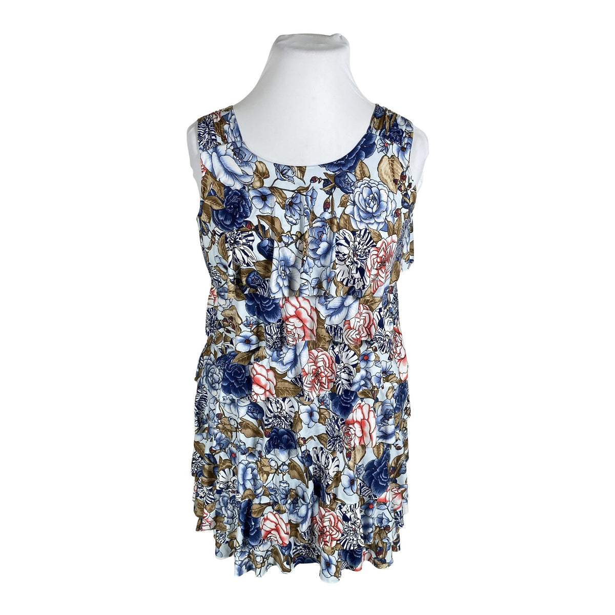 Unisex M.Elegance - Trikotaažist tuunika, suurus 42 - Sinine (1)