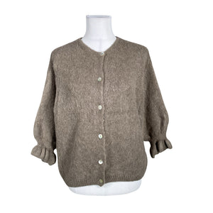 Unisex Marta - Kardigan, suurus 36 - Pruun (1)