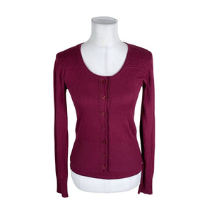 Unisex Marc Aurel - Kardigan, suurus 36 - Veinipunane (1)