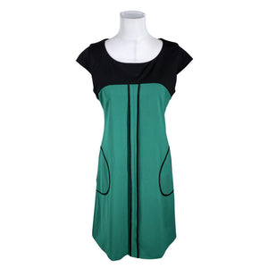 Unisex Fellini - Trikotaažist kleit, suurus 40 - Roheline (1)