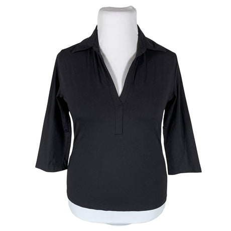Unisex More&More - Trikotaažist pluus, suurus 42 - Must ()