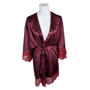 Unisex La Senza - Hommikumantel, suurus 40 - Veinipunane (1)