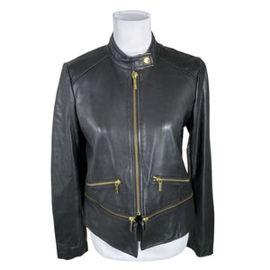 Unisex Michael Kors - Nahktagi, suurus 38 - Must (1)