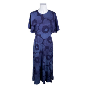 Unisex Marimekko - Õhuke kleit, suurus 38 - Sinine (1)