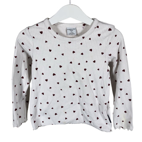Unisex Polarn O. Pyret - Trikotaažist pluus, suurus 98 - 104 - Valge ()