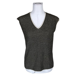 Unisex Ivo Nikkolo - Kootud vest, suurus 34 - Pruun (1)