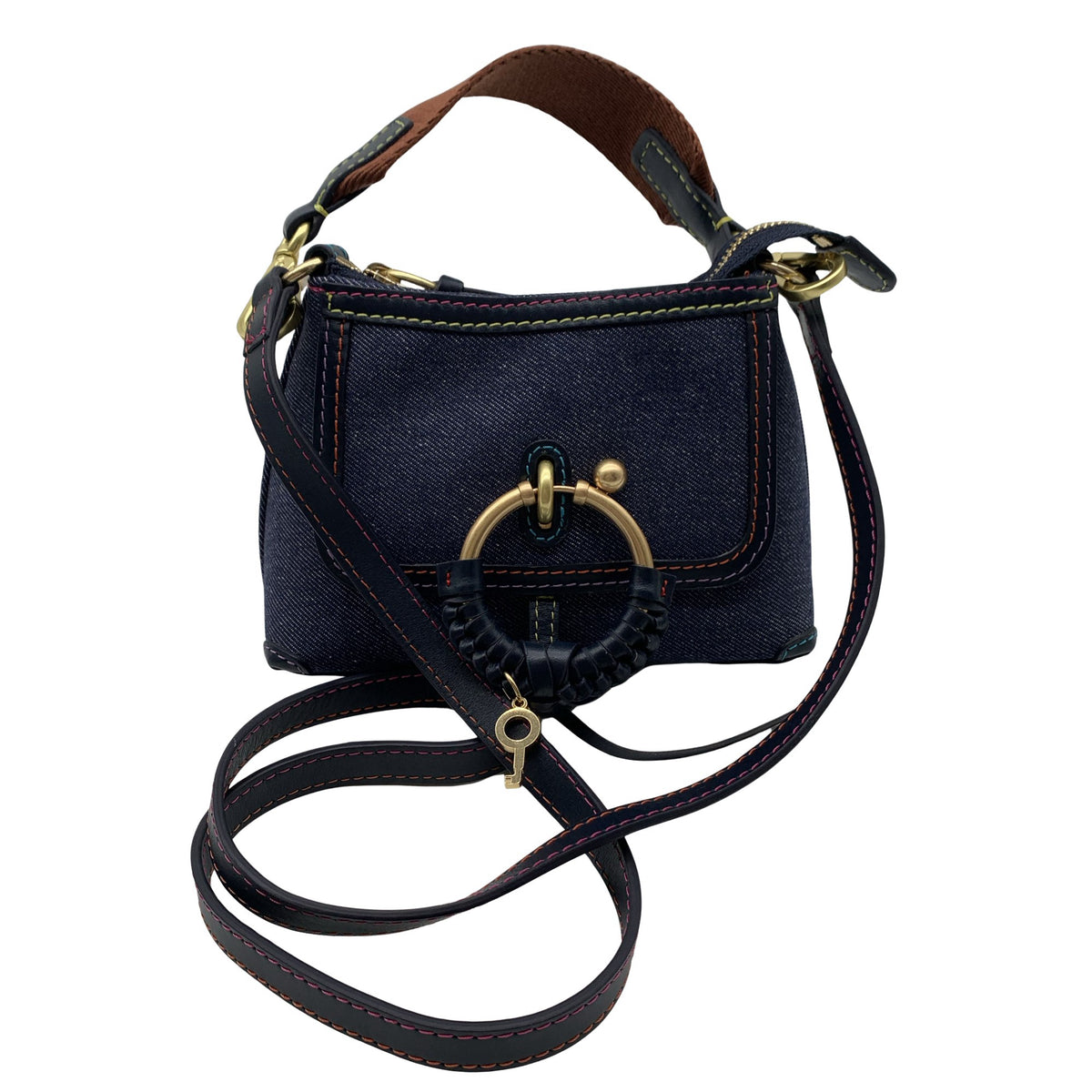 Unisex See by Chloé - Õlakott, suurus Midi - Sinine (1)